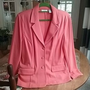 Chico's size 2 Coral Blazer